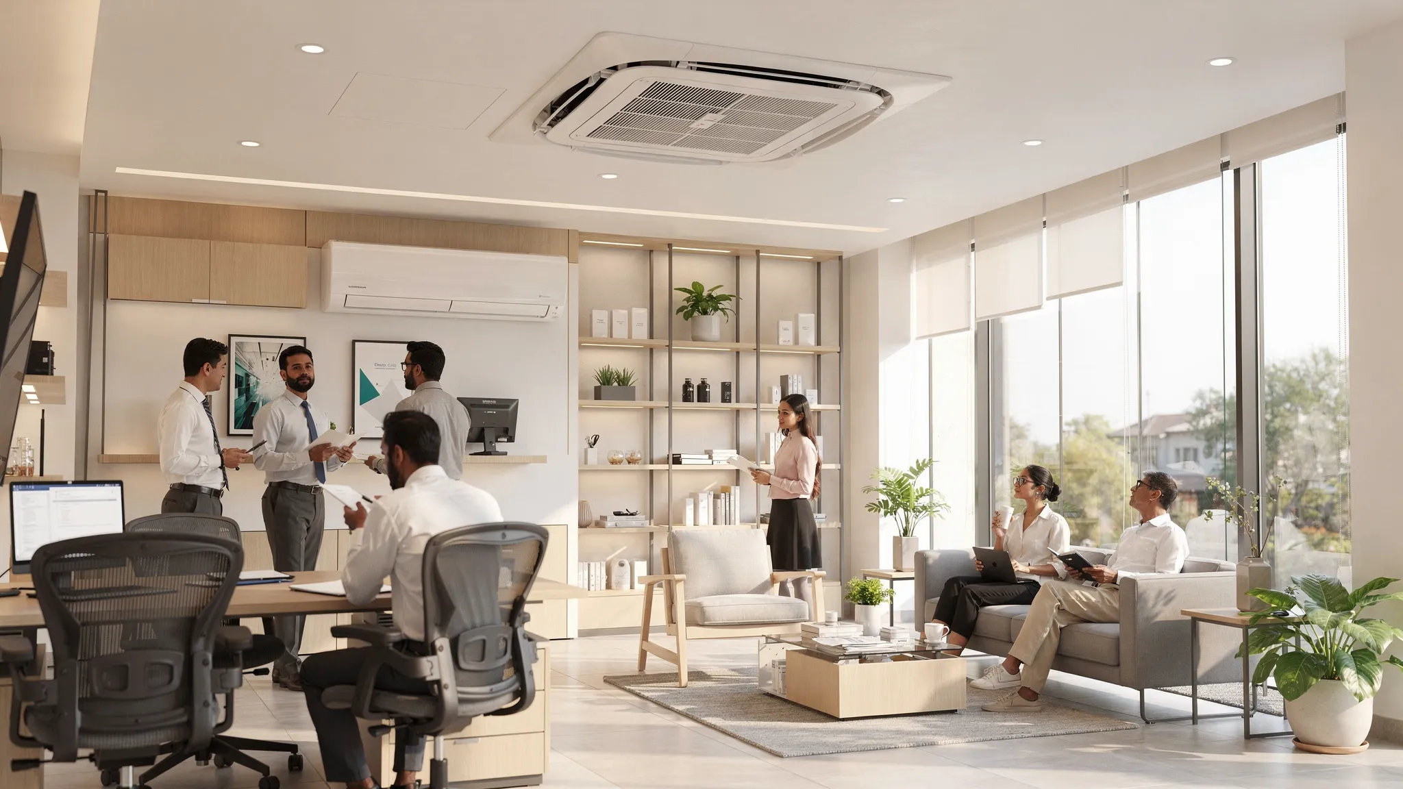 Ceiling Mounted Cassette Air Conditioner: Everything You Need to Know - Main Image