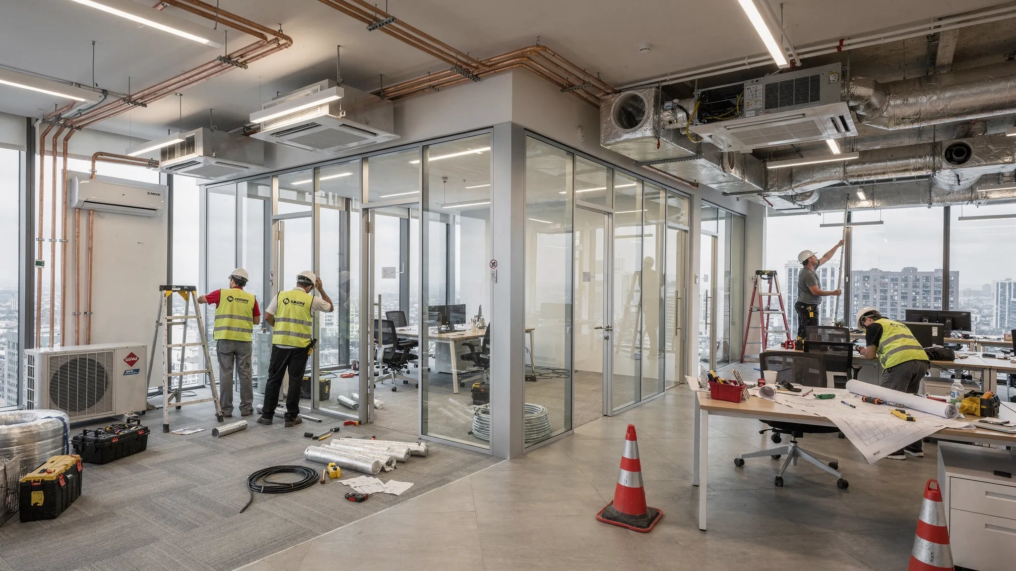 Difference Between VRF and Ductable AC: Which Is Better for Commercial Spaces? - Main Image