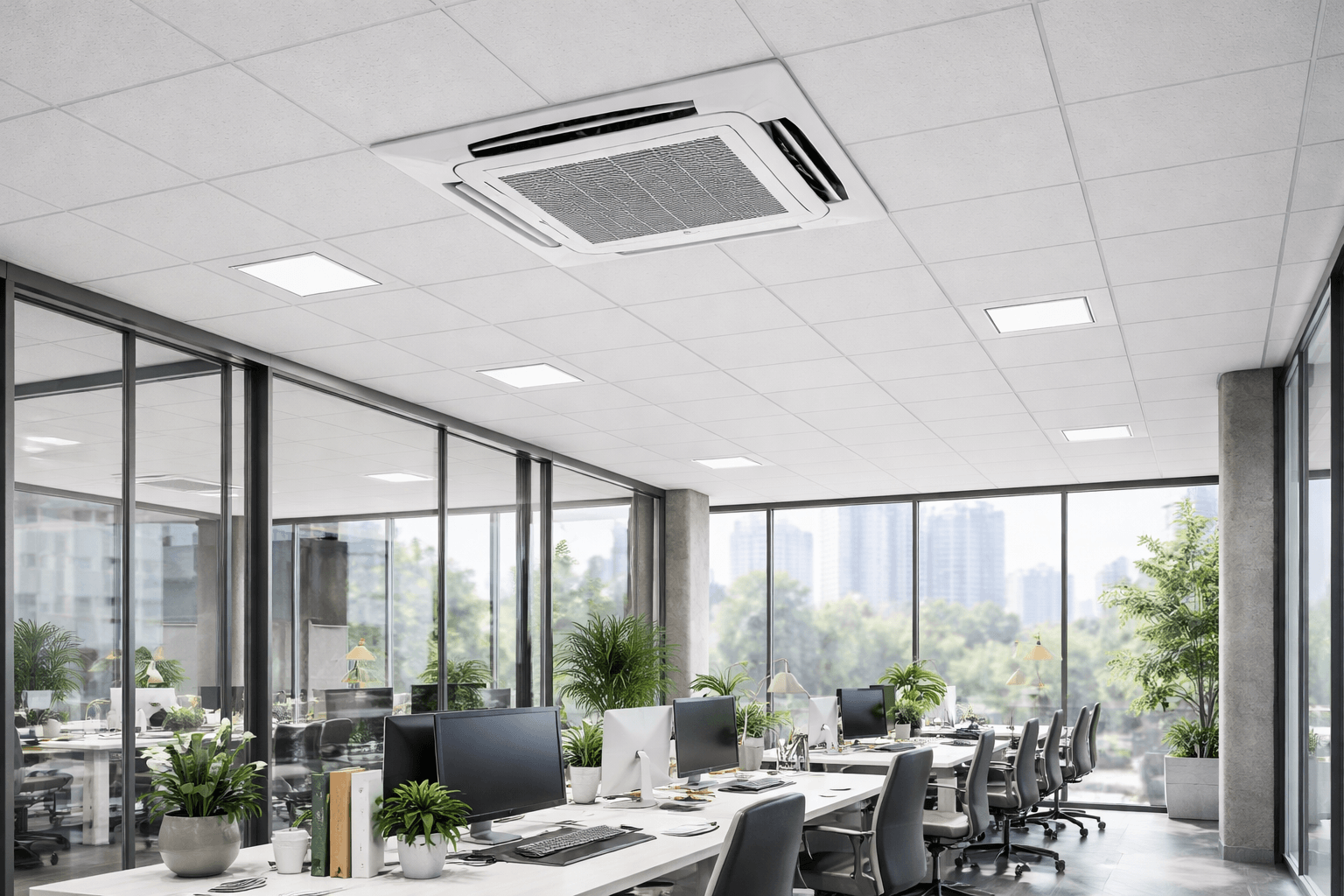 VRF Cassette AC Applications in Offices, Hotels and Retail Spaces Blog Images