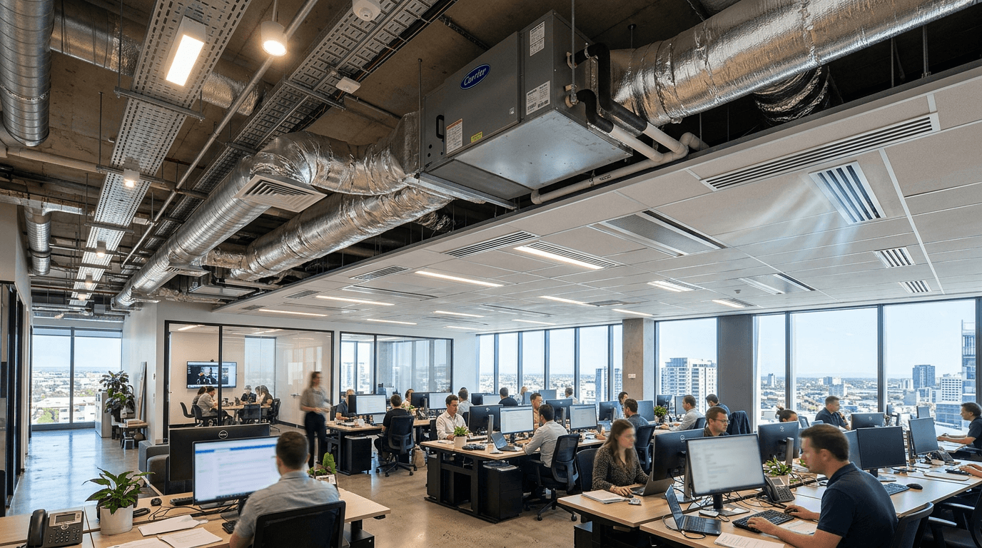 Carrier Ductable AC Best Choice for Centralized Cooling Systems