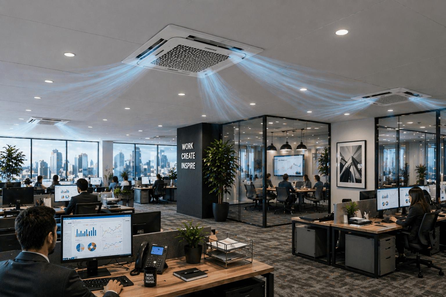 Samsung VRF AC for Offices Smart Cooling for Workspaces