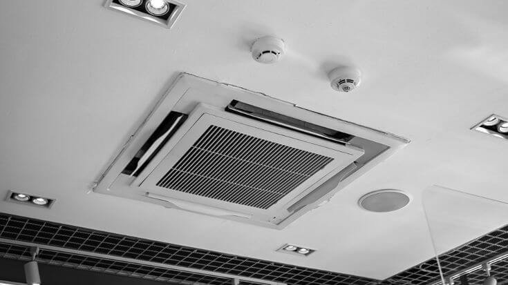 Voltas Cassette AC Installation Guide for Offices and Showrooms