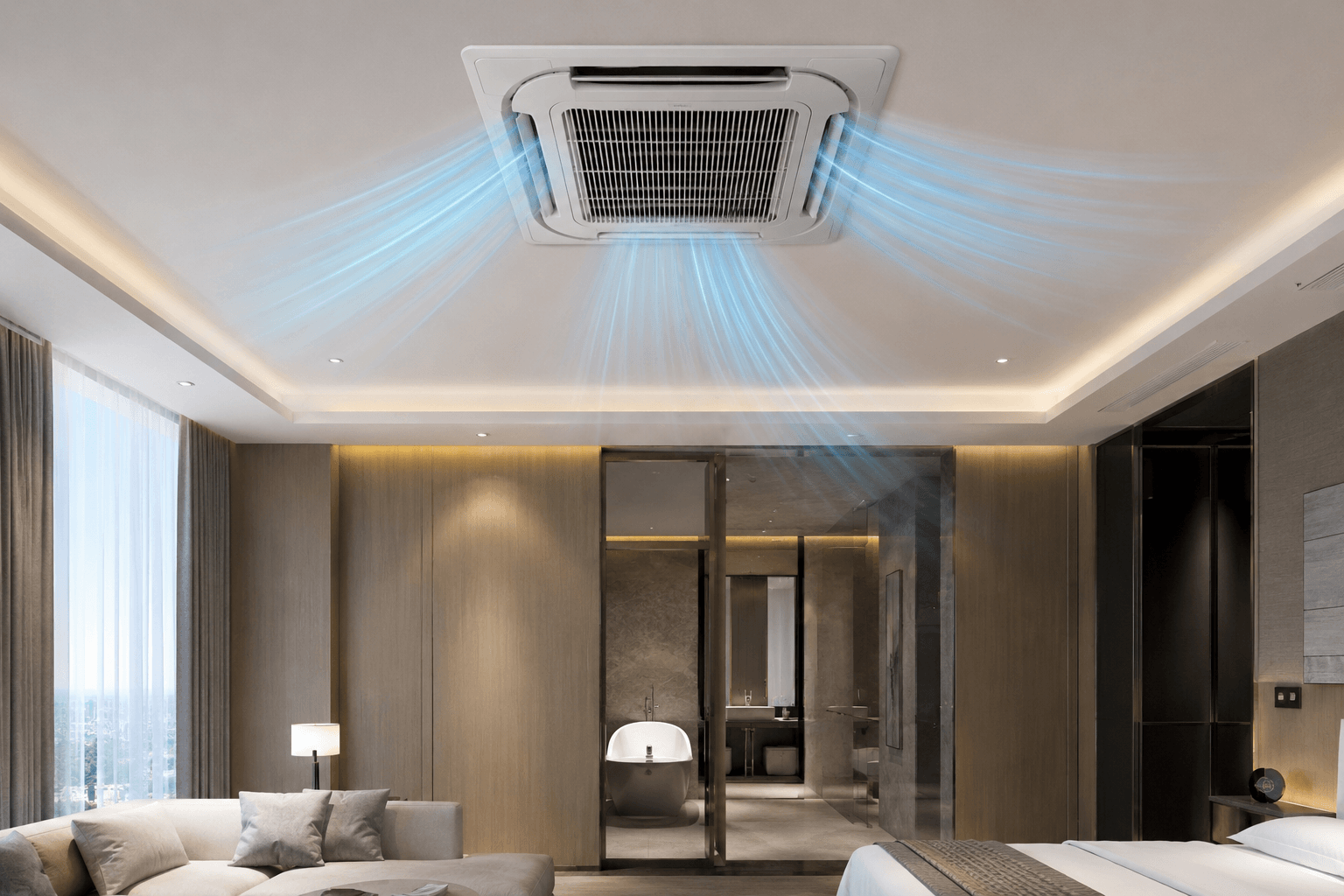 Why Hospitality Projects Are Choosing VRF AC Over Central Ducted Systems